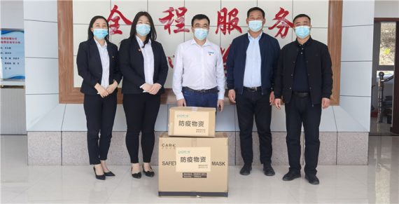 “疫”不容辭！安慶市康明納包裝有限公司黨支部積極捐贈防疫物資